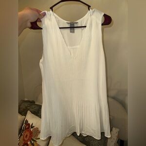 H&M Cream Sleeveless Top